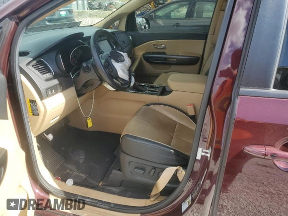 2020 Kia Sedona EX with VIN KNDMB5C11L6575173, listed as a Copart auction lot 80543714 with 34,436 mi miles and Non Repairable. Bid and sale history available at carsss.com. Image 7.