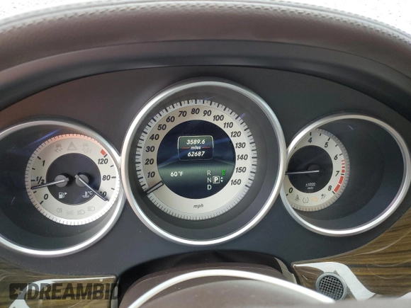 2016 Mercedes-Benz CLS 400 with VIN WDDLJ6FBXGA160533, listed as a Copart auction lot 56072865 with 62,687 mi miles and Salvage title. Bid and sale history available at DreamBid. Image 9.