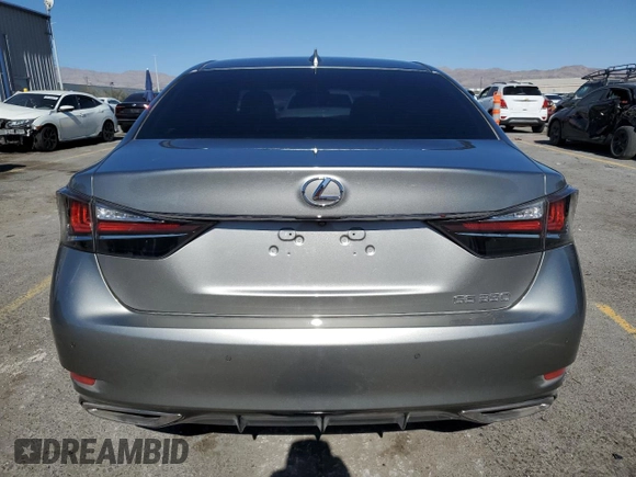 2016 Lexus GS 350 with VIN JTHBZ1BLXGA005592, listed as a Copart auction lot 44207595 with 75,216 mi miles and Salvage Title. Bid and sale history available at carsss.com. Image 6.