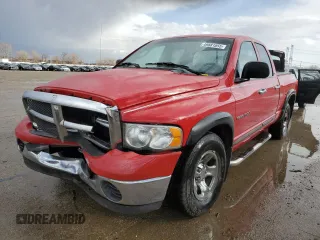 2002 Dodge 1500 with VIN 3B7HA18N42G104446, listed as a Copart auction lot 49881055 with 128,132 mi miles and Salvage Title. Bid and sale history available at DreamBid. Image 1.