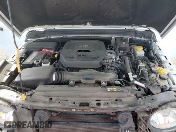 2019 Jeep Wrangler Unlimited Sport S z VIN 1C4HJXDN4KW524430, wystawiony jako Copart lot #52003945 z przebiegiem 68 381 mil mil oraz Szkoda całkowita • Salvage title. Historia ofert i sprzedaży dostępna na DreamBid. Obrazek 14.