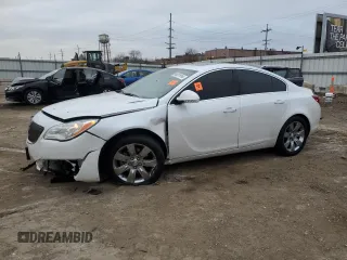 2017 Buick Regal with VIN 2G4GM5EX2H9154776, listed as a Copart auction lot 84531554 with 45,385 mi miles and Salvage Title. Bid and sale history available at carsss.com. Image 1.