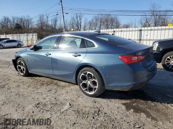 2024 Chevrolet Malibu LT with VIN 1G1ZD5ST6RF158328, listed as a Copart auction lot 48143715 with 24,411 mi miles and Salvage Title. Bid and sale history available at DreamBid. Image 2.