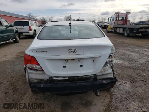 2012 Hyundai Accent GLS with VIN KMHCT4AE9CU186314, listed as a Copart auction lot 52349245 with 369,601 mi miles and Salvage Title. Bid and sale history available at carsss.com. Image 6.
