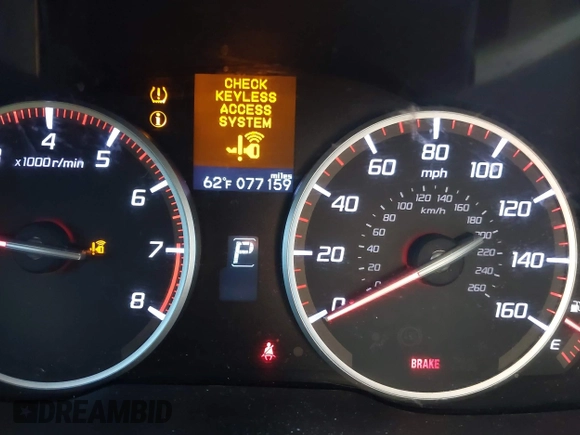 2016 Acura ILX w/Premium/A-SPEC Pkg with VIN 19UDE2F8XGA018734, listed as a IAAI auction lot 41297595 with 77,159 mi miles. Bid and sale history available at carsss.com. Image 7.
