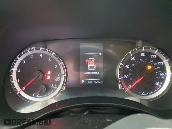 2021 Toyota Highlander L with VIN 5TDCZRBH6MS528171, listed as a Copart auction lot 50648405 with 75,297 mi miles and Clean title. Bid and sale history available at DreamBid. Image 9.