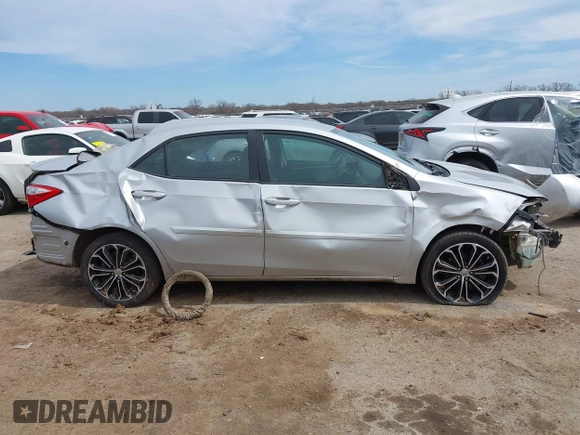 2016 Toyota Corolla L with VIN 5YFBURHE2GP465431, listed as a IAAI auction lot 41780567 with 190,566 mi miles and . Bid and sale history available at DreamBid. Image 14.