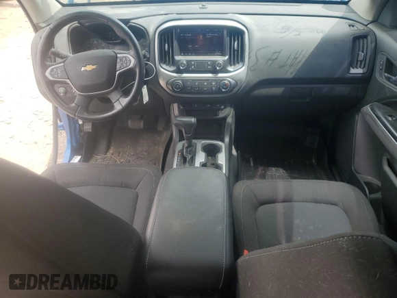 2021 Chevrolet Colorado 4WD LT with VIN 1GCGTCEN0M1298786, listed as a Copart auction lot 57600825 with 38,337 mi miles and Salvage title. Bid and sale history available at DreamBid. Image 8.