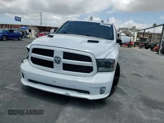 2015 Ram 1500 Sport with VIN 3C6JR6CT8FG687324, listed as a Copart auction lot 56992605 with 123,952 mi miles and Salvage title. Bid and sale history available at DreamBid. Image 13.