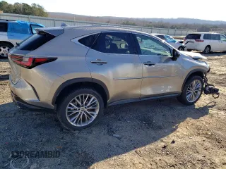 2023 Lexus NX 350h Luxury with VIN 2T2HKCEZ5PC013411, listed as a Copart auction lot 85705704 with 28,660 mi miles and Salvage Title. Bid and sale history available at DreamBid. Image 3.