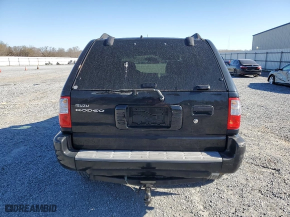 2004 Isuzu Rodeo S with VIN 4S2CK58W344300311, listed as a Copart auction lot 50166755 with 200,323 mi miles and Salvage Title. Bid and sale history available at carsss.com. Image 6.