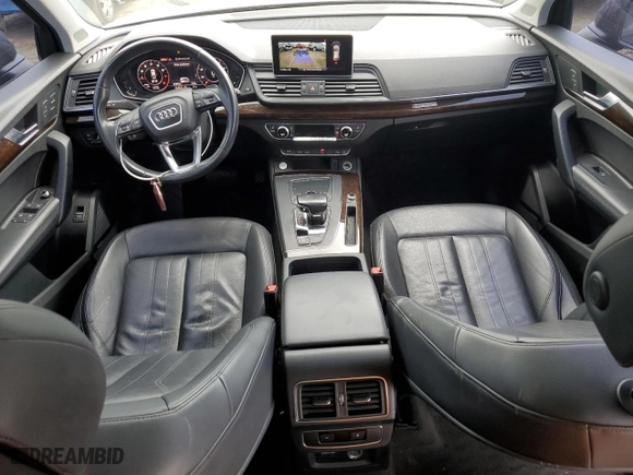 2019 Audi Q5 Premium Plus with VIN WA1BNAFY8K2018499, listed as a Copart auction lot 50997895 with 87,816 mi miles and Salvage Title. Bid and sale history available at carsss.com. Image 8.
