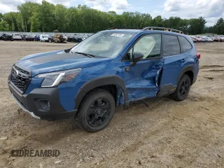 2024 Subaru Forester Wilderness with VIN JF2SKAJC1RH510178, listed as a Copart auction lot 58862495 with 20,105 mi miles and Salvage title. Bid and sale history available at DreamBid. Image 1.