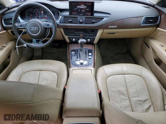 2015 Audi A7 3.0 Premium Plus with VIN WAUWGAFC5FN018211, listed as a Copart auction lot 48041604 with 88,088 mi miles. Bid and sale history available at carsss.com. Image 8.