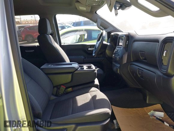 2022 Chevrolet Silverado 1500 Custom with VIN 1GCPABEK5NZ509697, listed as a IAAI auction lot 41844929 with 14,610 mi miles and . Bid and sale history available at DreamBid. Image 5.