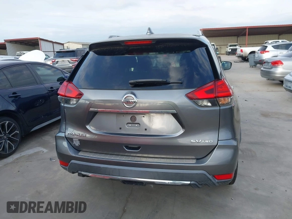 2017 Nissan Rogue SV with VIN KNMAT2MV1HP583081, listed as a IAAI auction lot 42156332 with 105,723 mi miles. Bid and sale history available at carsss.com. Image 16.