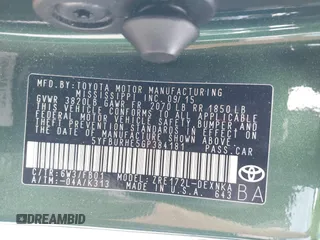 2016 Toyota Corolla L with VIN 5YFBURHE5GP384181, listed as a IAAI auction lot 41785199 with 174,839 mi miles and . Bid and sale history available at DreamBid. Image 9.