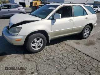 2000 Lexus RX 300 z VIN JT6HF10U0Y0120278, wystawiony jako Copart lot #58640125 z przebiegiem 222 230 mil mil oraz Szkoda całkowita • Salvage title. Historia ofert i sprzedaży dostępna na DreamBid. Obrazek 1.
