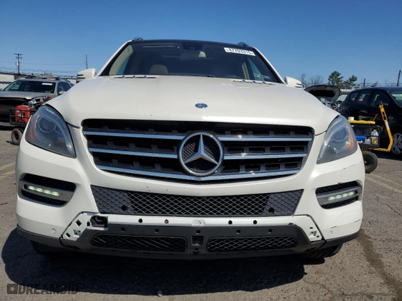 2014 Mercedes-Benz M-Class ML 350 with VIN 4JGDA5HB4EA360323, listed as a Copart auction lot 47703315 with 222,694 mi miles and Salvage Title. Bid and sale history available at carsss.com. Image 5.