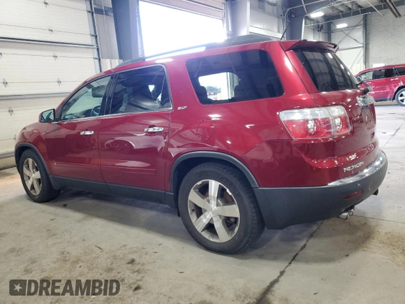 2010 GMC Acadia SLT1 with VIN 1GKLVMED0AJ112332, listed as a Copart auction lot 52030965 with 121,042 mi miles and Salvage Title. Bid and sale history available at carsss.com. Image 2.