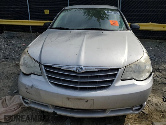 2010 Chrysler Sebring Touring with VIN 1C3CC4FBXAN191004, listed as a Copart auction lot 70193354 with 0 mi miles and Salvage Title. Bid and sale history available at carsss.com. Image 5.