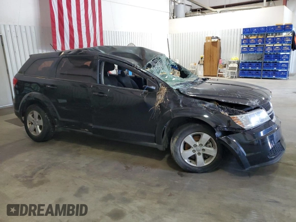 2013 Dodge Journey American Value with VIN 3C4PDCAB1DT580131, listed as a Copart auction lot 78070164 with 145,994 mi miles and Salvage Title. Bid and sale history available at DreamBid. Image 4.