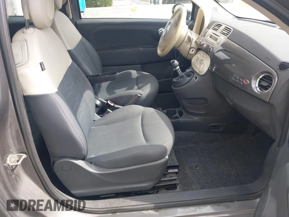 2012 FIAT 500 Pop with VIN 3C3CFFDR2CT131787, listed as a IAAI auction lot 42172058 with 133,556 mi miles and . Bid and sale history available at DreamBid. Image 5.