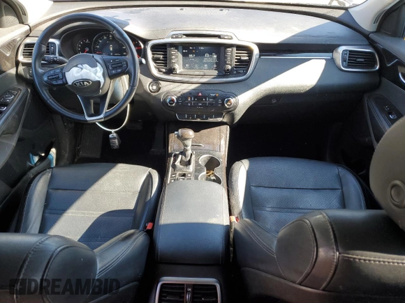 2018 Kia Sorento EX with VIN 5XYPHDA5XJG422216, listed as a Copart auction lot 45676175 with 106,771 mi miles and Salvage Title. Bid and sale history available at carsss.com. Image 8.