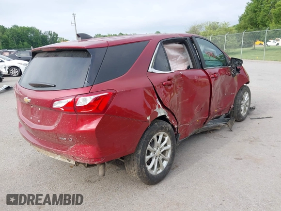 2021 Chevrolet Equinox LT with VIN 2GNAXUEVXM6111459, listed as a IAAI auction lot 42517157 with 65,579 mi miles and . Bid and sale history available at DreamBid. Image 4.