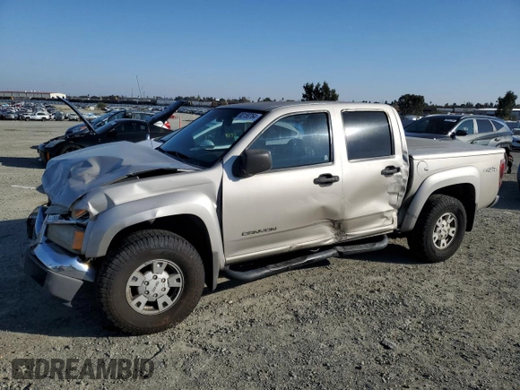2005 GMC Canyon 1SE SLE Z71 with VIN 1GTDS136558111377, listed as a Copart auction lot 80158764 with 315,756 mi miles and Salvage Title. Bid and sale history available at carsss.com. Image 1.