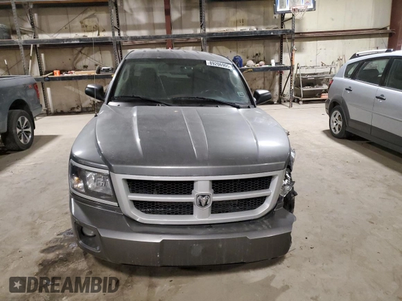 2011 Ram Dakota Bighorn/Lonestar with VIN 1D7RE3GK5BS610961, listed as a Copart auction lot 89206905 with 116,712 mi miles and Salvage Title. Bid and sale history available at carsss.com. Image 5.