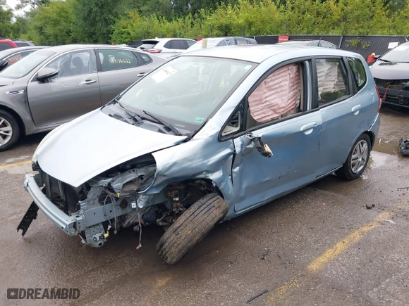 2007 Honda Fit with VIN JHMGD38497S061923, listed as a IAAI auction lot 40080123 with 134234 miles. Bid and sale history available at carsss.com. Image 18.