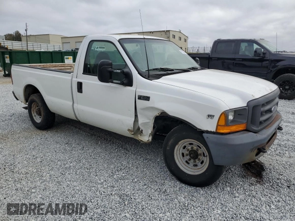 1999 Ford Super Duty F-250 XL with VIN 1FTNF20L6XED16672, listed as a Copart auction lot 75525844 with 237,076 mi miles and Salvage Title. Bid and sale history available at carsss.com. Image 4.