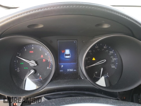 2018 Toyota C-HR XLE with VIN NMTKHMBX6JR051437, listed as a Copart auction lot 54416125 with 37,262 mi miles and Salvage Title. Bid and sale history available at DreamBid. Image 9.