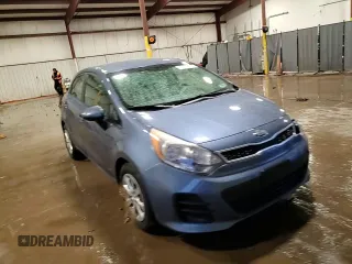 2016 Kia Rio LX with VIN KNADM5A30G6639575, listed as a Copart auction lot 47887945 with 162,110 mi miles and Salvage Title. Bid and sale history available at carsss.com. Image 14.