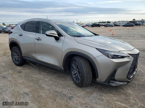 2025 Lexus NX with VIN 2T2GKCEZ0SC036454, listed as a Copart auction lot 79473744 with 760 mi miles and Salvage Title. Bid and sale history available at carsss.com. Image 4.