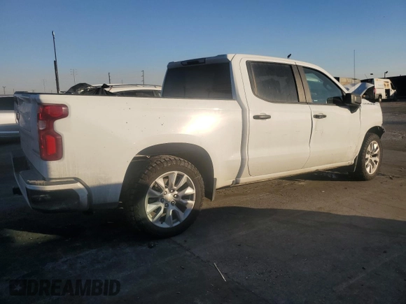 2021 Chevrolet Silverado 1500 Custom with VIN 3GCPWBEK9MG447379, listed as a Copart auction lot 88286075 with 86,497 mi miles and Salvage Title. Bid and sale history available at DreamBid. Image 3.