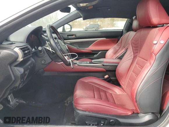 2017 Lexus RC 350 with VIN JTHSE5BC1H5007504, listed as a Copart auction lot 46390685 with 98,959 mi miles and Salvage title. Bid and sale history available at DreamBid. Image 7.