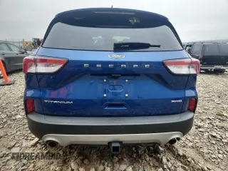 2022 Ford Escape Titanium with VIN 1FMCU9J97NUB05438, listed as a Copart auction lot 62132125 with 35,385 mi miles and Salvage title. Bid and sale history available at DreamBid. Image 6.