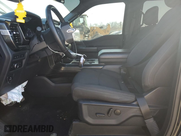 2022 Ford F-150 XL with VIN 1FTEW1EP9NKD65403, listed as a Copart auction lot 48786465 with 69,497 mi miles and Salvage Title. Bid and sale history available at carsss.com. Image 7.