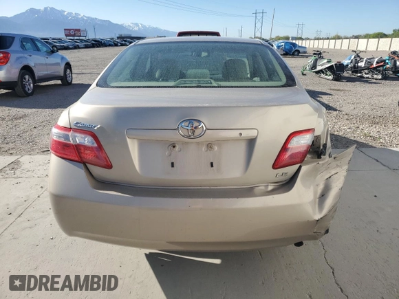 2009 Toyota Camry with VIN 4T1BE46K69U276615, listed as a Copart auction lot 54922205 with 179,507 mi miles and Salvage Title. Bid and sale history available at carsss.com. Image 6.