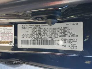 2004 Lexus GX 470 with VIN JTJBT20X440055692, listed as a IAAI auction lot 42044615 with 344,351 mi miles and . Bid and sale history available at DreamBid. Image 9.
