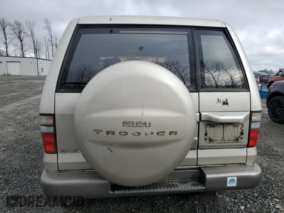 2001 Isuzu Trooper S z VIN JACDJ58X717J17868, wystawiony jako Copart lot #48608975 z przebiegiem 211 466 mil mil oraz Czysty tytuł • Clean title. Historia ofert i sprzedaży dostępna na DreamBid. Obrazek 6.