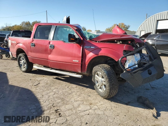 2012 Ford F-150 XL with VIN 1FTFW1ET6CFB94472, listed as a Copart auction lot 78589014 with Not provided miles and Non repairable. Bid and sale history available at DreamBid. Image 4.