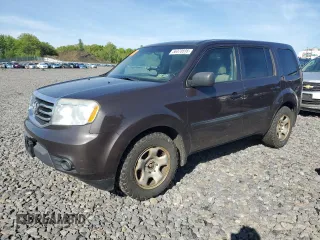 2012 Honda Pilot LX with VIN 5FNYF4H20CB075821, listed as a Copart auction lot 56370595 with Not provided miles and Salvage title. Bid and sale history available at DreamBid. Image 1.