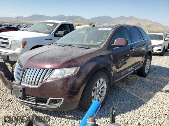 2011 Lincoln MKX with VIN 2LMDJ8JK2BBJ13009, listed as a Copart auction lot 70533664 with 93,933 mi miles and Salvage Title. Bid and sale history available at DreamBid. Image 1.