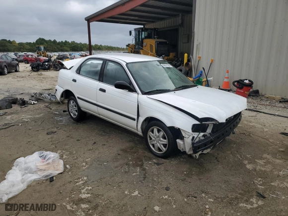2001 Suzuki Esteem GL with VIN JS2GB41S915200143, listed as a Copart auction lot 69931264 with 80,853 mi miles and Salvage Title. Bid and sale history available at carsss.com. Image 4.