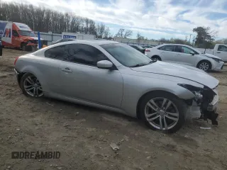 2008 Infiniti G37 Journey with VIN JNKCV64EX8M121449, listed as a Copart auction lot 50317185 with 85,089 mi miles and Salvage Title. Bid and sale history available at DreamBid. Image 4.