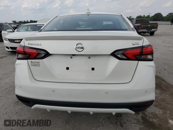 2020 Nissan Versa SR with VIN 3N1CN8FV7LL879894, listed as a Copart auction lot 60088705 with 12,463 mi miles and Salvage title. Bid and sale history available at DreamBid. Image 6.