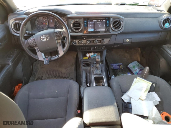 2019 Toyota Tacoma 4WD SR with VIN 3TMCZ5AN3KM227001, listed as a Copart auction lot 88010035 with 100,244 mi miles and Clean Title. Bid and sale history available at carsss.com. Image 8.